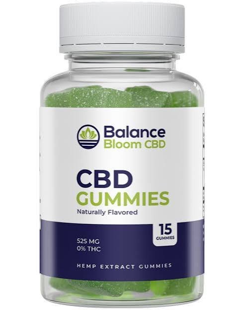 Balance Bloom CBD Gummies bottle