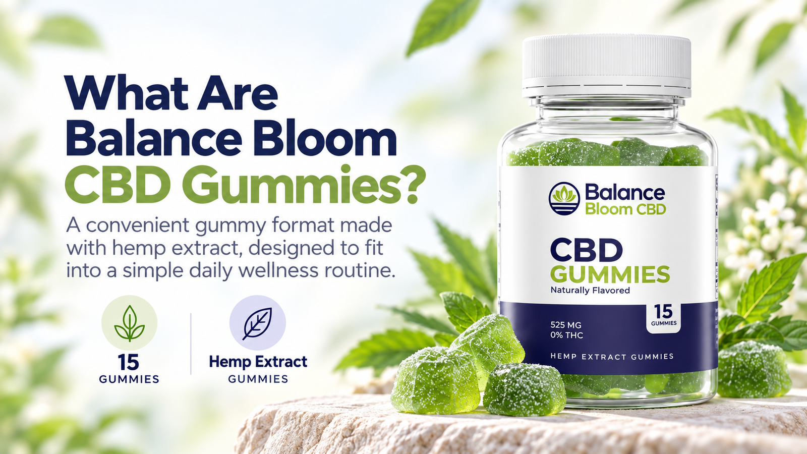 What are Balance Bloom CBD Gummies